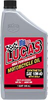 Lucas Oil High Performance 4T Motorcycle Oil with Moly 10W-40