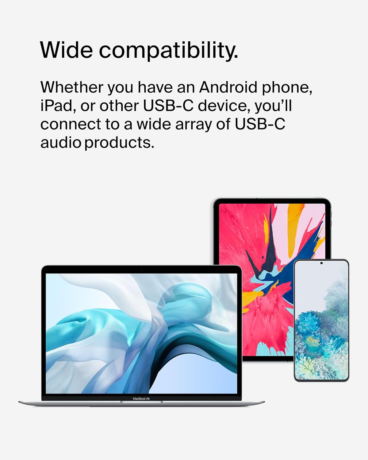 Belkin RockStar™ 3.5mm Audio with USB-C Charge Adaptor Included, USB-C Audio Adaptor Compatible with iPad Pro, Galaxy, Note