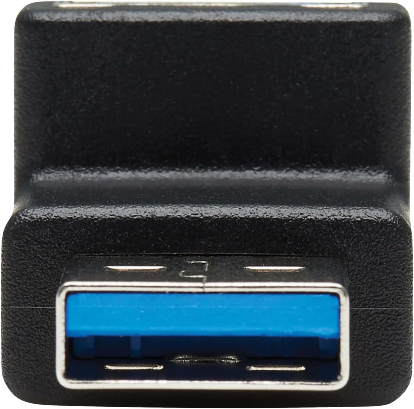 Tripp Lite One Line Description USB 3.0 Adapter, USB 3.0 SuperSpeed Converter, USB-A M/F, 90 Degree Down Angle