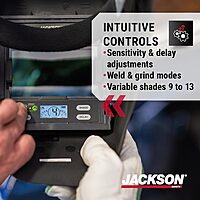 Jackson Safety Insight ADF Ultra-Lightweight Auto-Darkening Welding Helmet