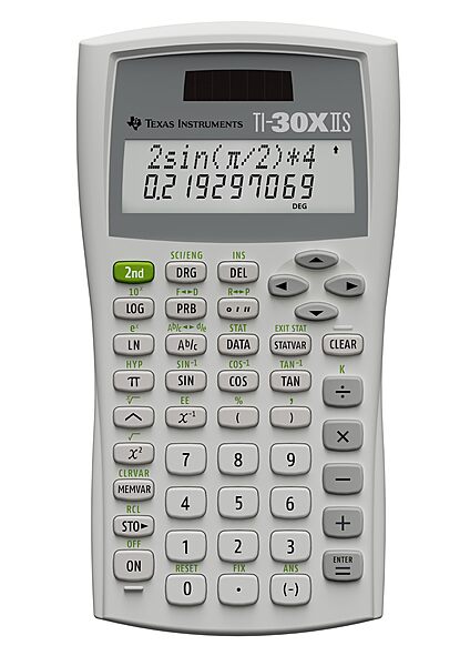Texas Instruments TI-30X IIS Two-Line Scientific Calculator