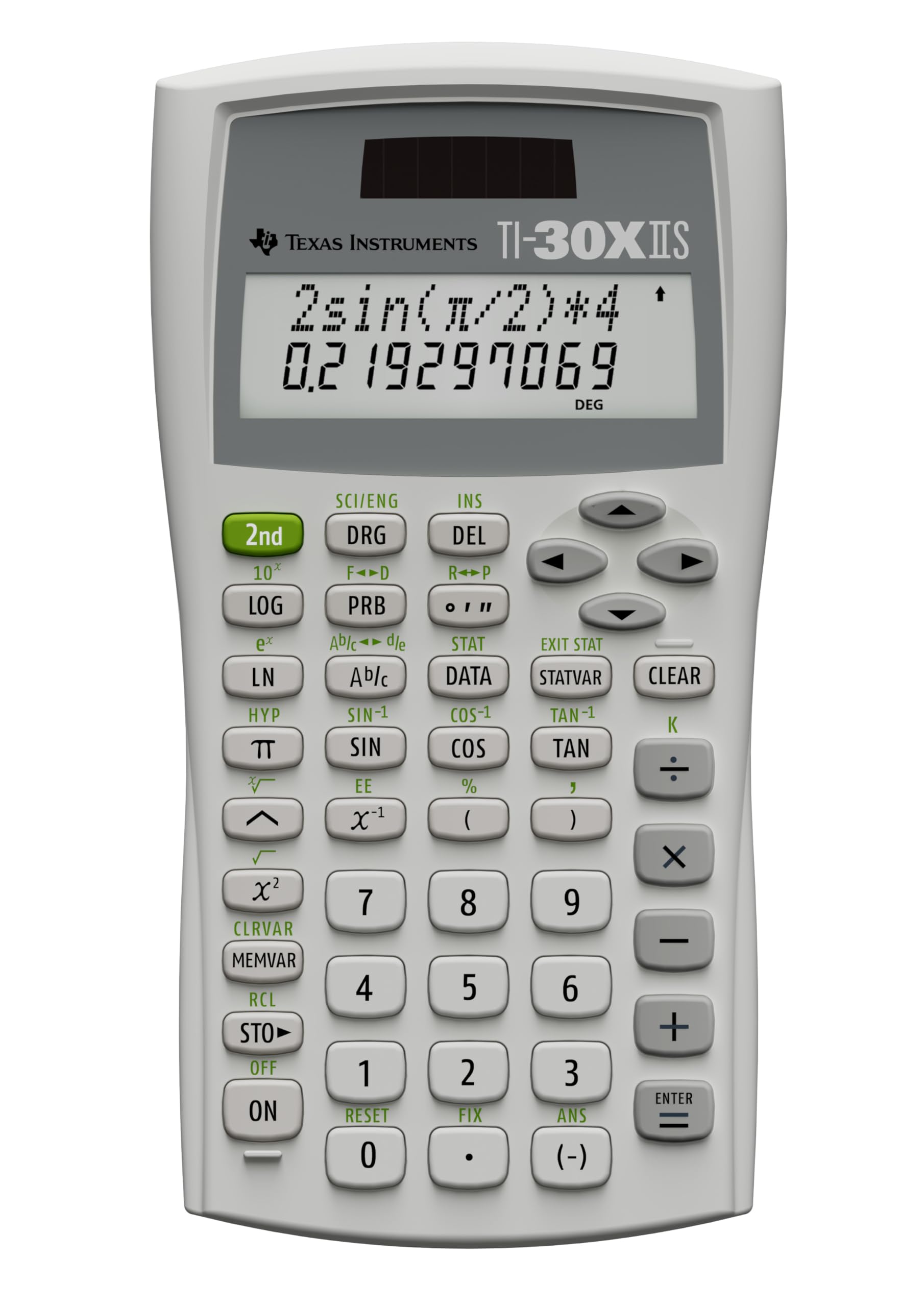 Texas Instruments TI-30X IIS Two-Line Scientific Calculator