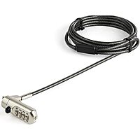 StarTech.com 2m Laptop Cable Lock - Anti-Theft Security Cable