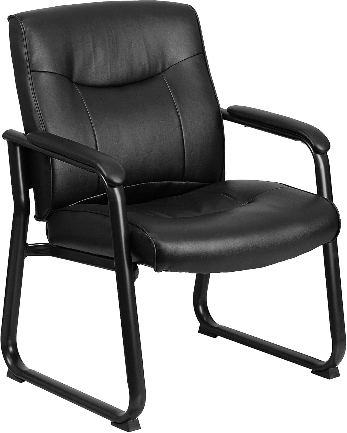 Flash Furniture Hercules Series Big & Tall LeatherSoft Executive Side Reception Chair