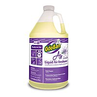 OdoBan Professional Series Ready-to-Use Air Lavender Liquid Air Freshener, Made in the USA, Lavender Scent, 1 Gallon Lavender Air Freshener 128 Fl Oz (Pack of 1)