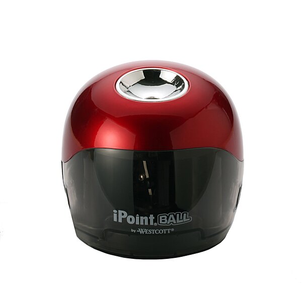 Westcott iPoint Ball Battery Pencil Sharpener Single iPoint Ball