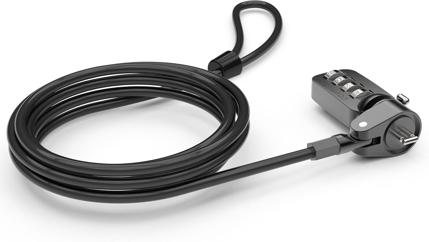 Compulocks T-bar Security Combination Cable Lock Black