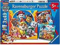 Paw Patrol 49 Piece Jigsaw Puzzle 3 Pack