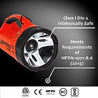 Nightstick XPR-5581RX Viribus - is Rechargeable X-Series Dual-Light Lantern Light - Red