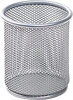 Office Depot® Brand Mesh Pencil Cup, Silver