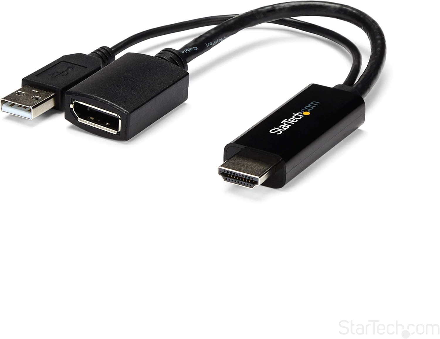 StarTech.com HDMI to DisplayPort Adapter - 4K 30Hz - HDMI to DisplayPort Converter - Compact HDMI to DP Adapter - HD2DP