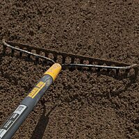 TRUE TEMPER 16-Tine Bow Rake with 57-inch Handle