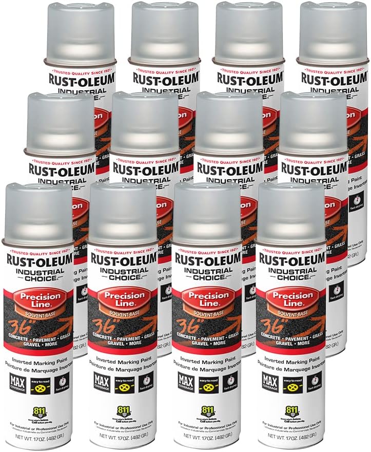 Rust-Oleum Industrial Choice M1600/M1800 Precision Line Inverted Marking Paint