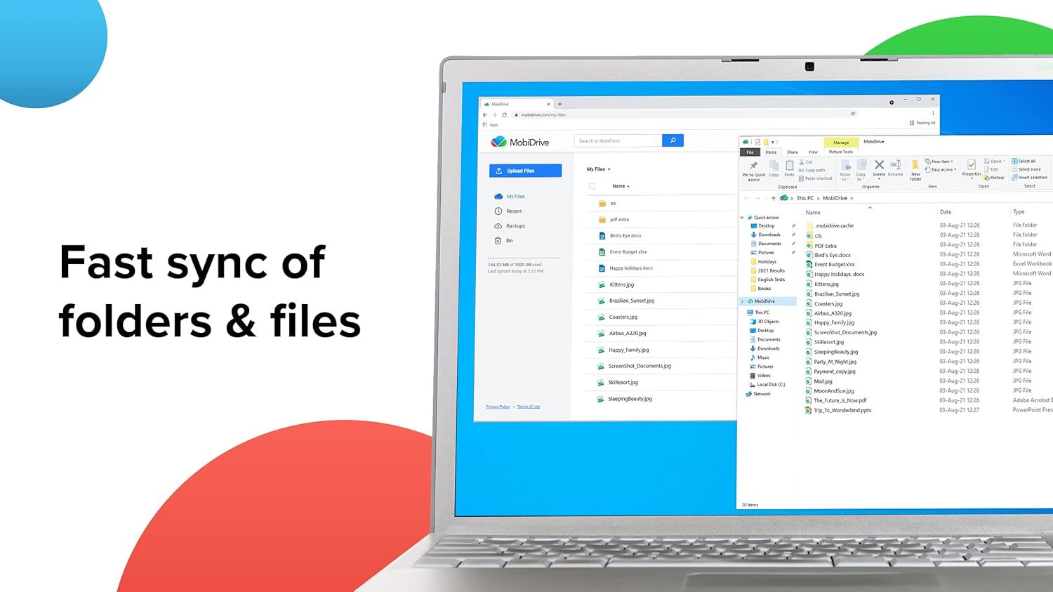 OfficeSuite Personal Office Pack + 2T MobiDrive Cloud Storage
