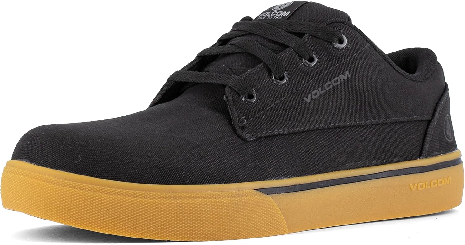 VOLCOM Men's True Construction Skate-Inspired Work Shoe