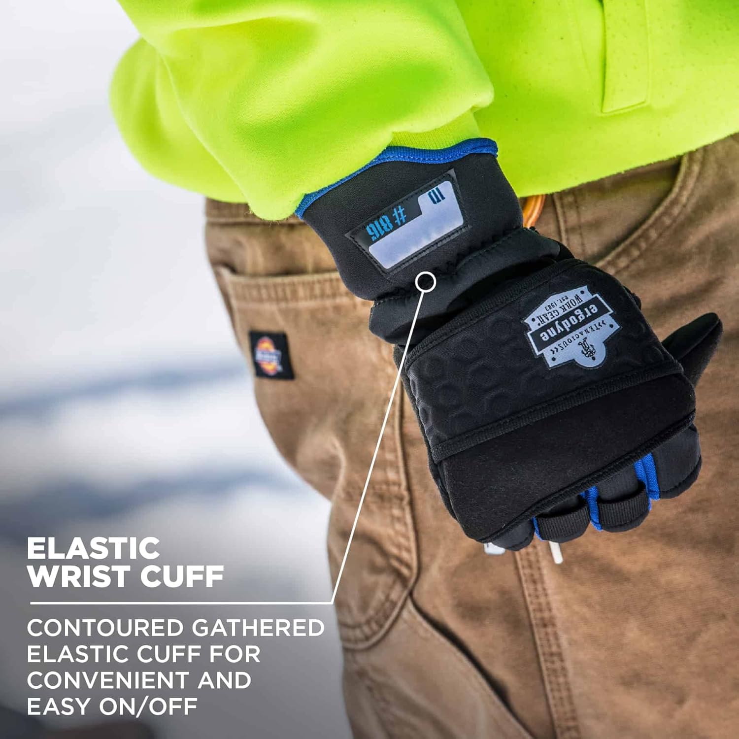 ERGODYNE ProFlex 816 Thermal Flip-Top Gloves