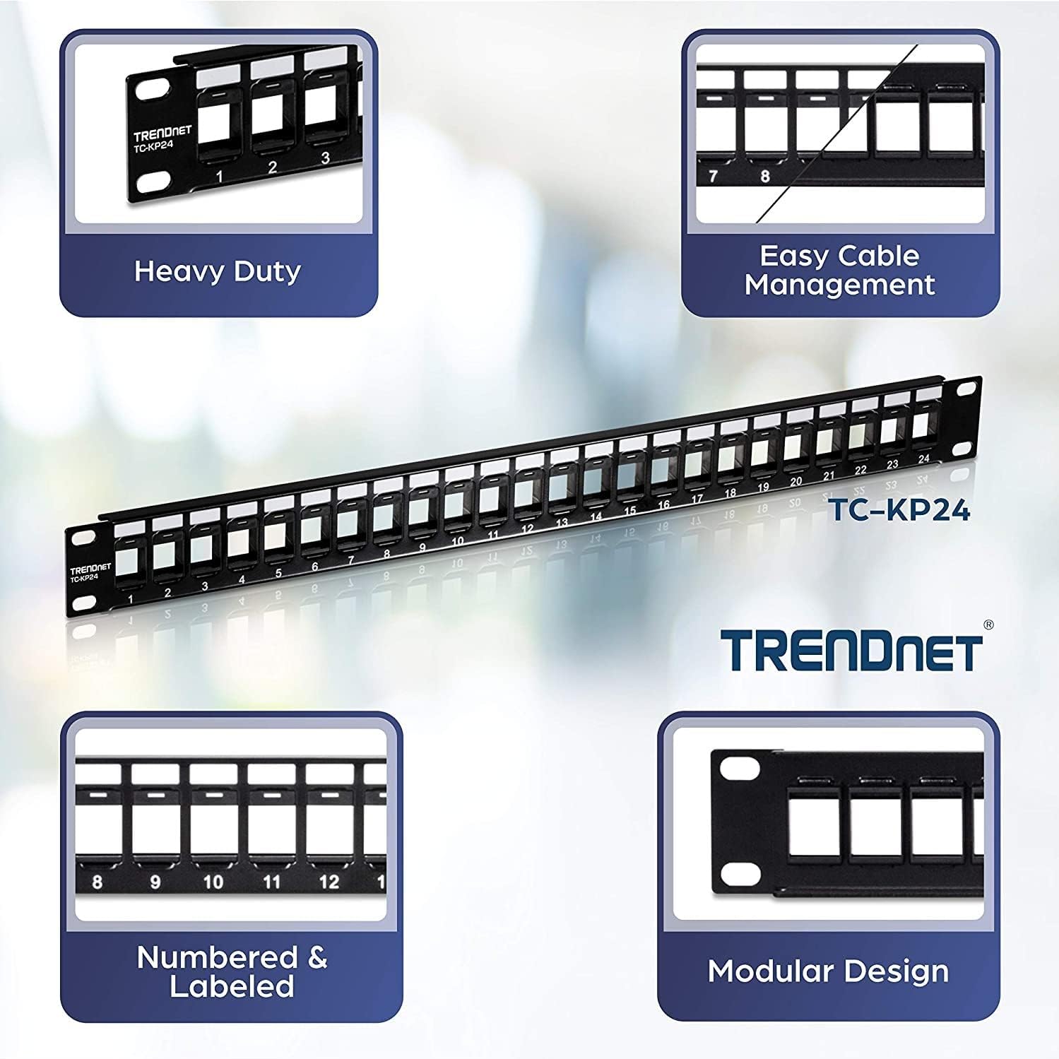 StarTech.com 2-Post 19" Open-Frame Wall Mount Network Rack with Adjustable Depth