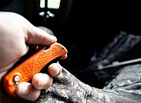 OUTDOOR EDGE RazorPro 3.5" Folding Knife with RazorSafe Replaceable Blade & Saw