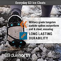 Due North Everyday G3 Ice and Snow Traction Aid Large/Extra Large Spike
