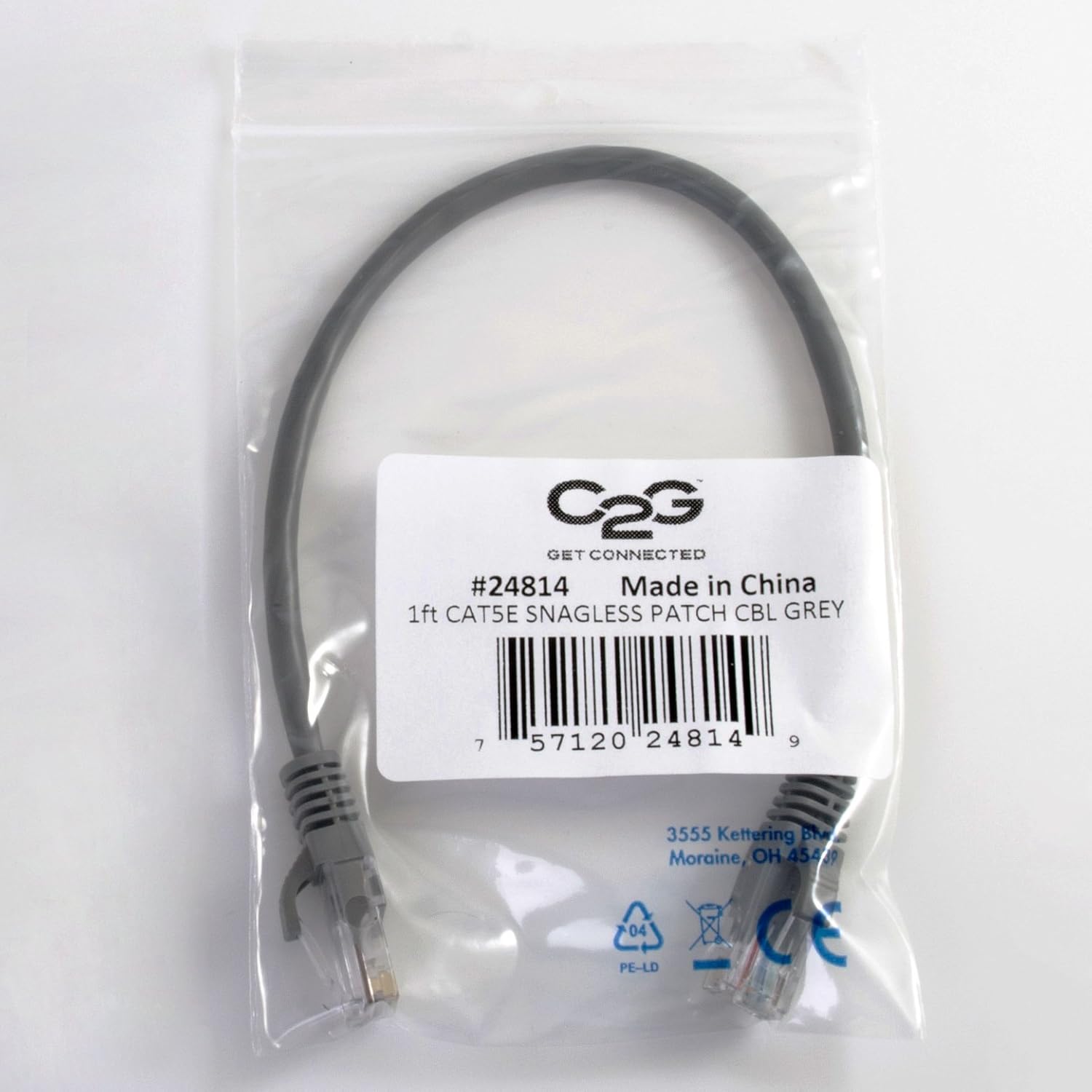 C2G Cat5e Snagless Network Patch Cable