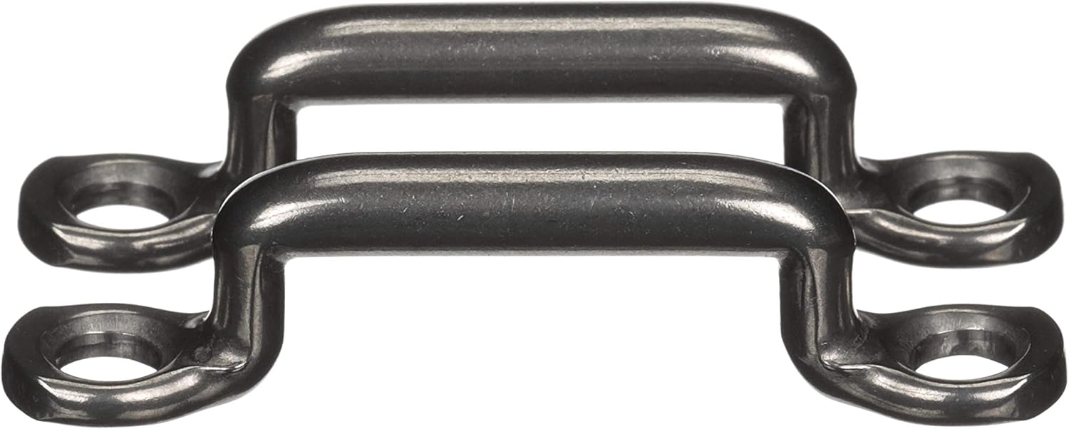 Attwood 11526-3 Fuel Tank Strap Set, for 3-6-Gallon Tanks, 1-Inch-Wide White Nylon Strap with Snap and Buckle, 48 Inches Long