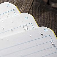RITE IN THE RAIN Weatherproof Mini-Stapled Notebook, Field-Flex Cover, Universal Pattern