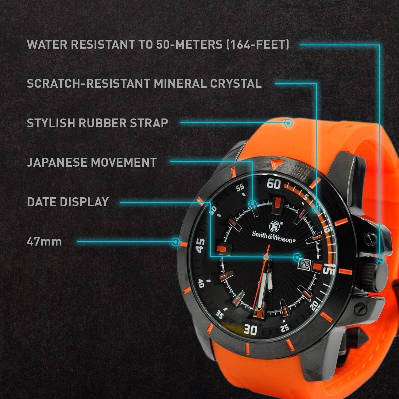 SMITH & WESSON Men's Trooper Watch