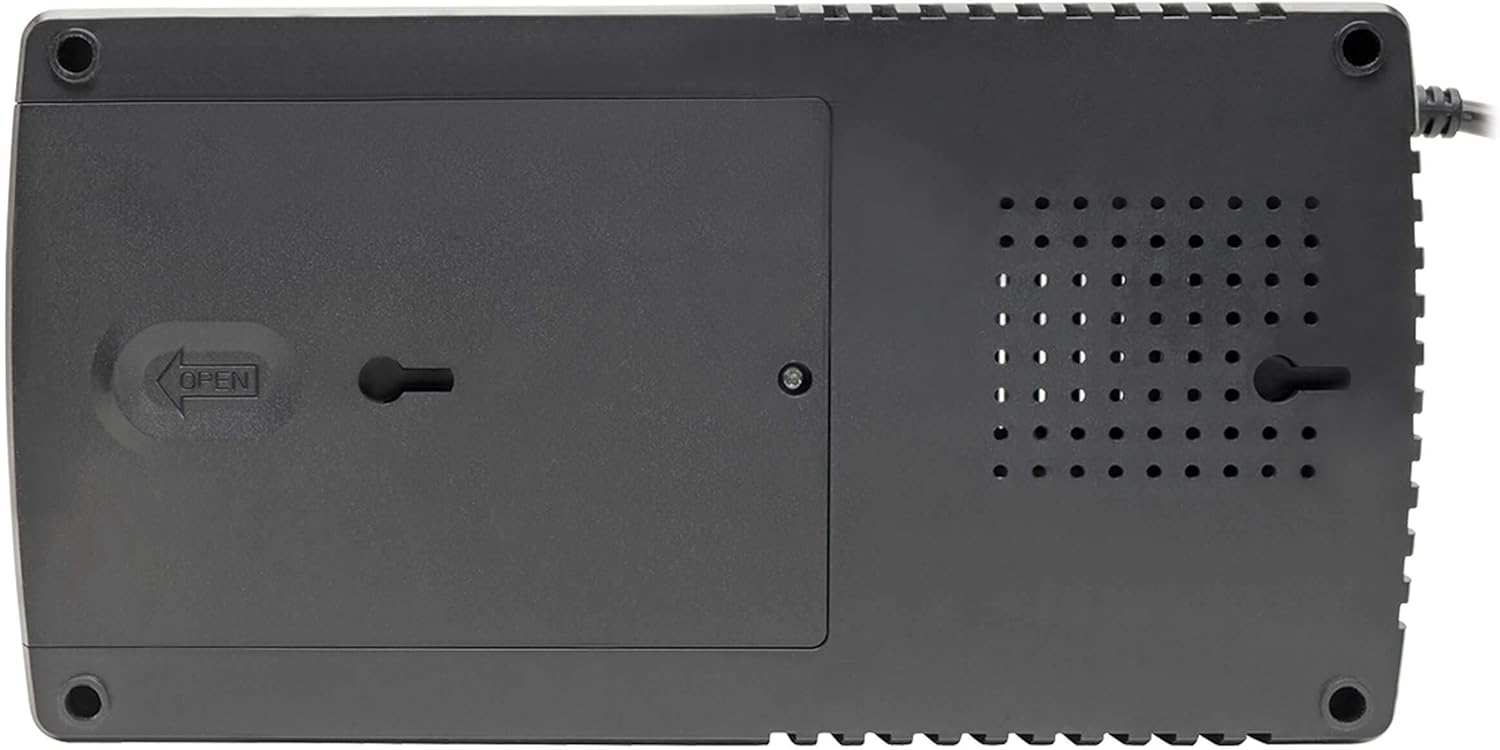 Tripp Lite Ultra-Compact Line Interactive UPS with AVR and Surge Protection, 8 Outlets