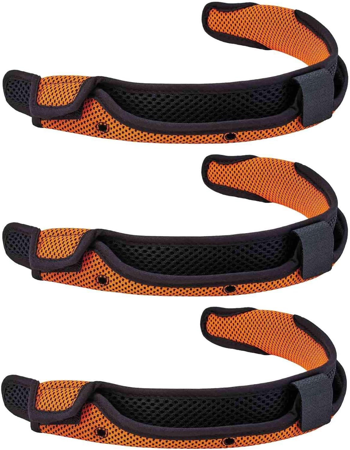 Ergodyne - 60194 Hard Hat Sweatband Replacement Pack (Includes 3), Skullerz 8984,Orange