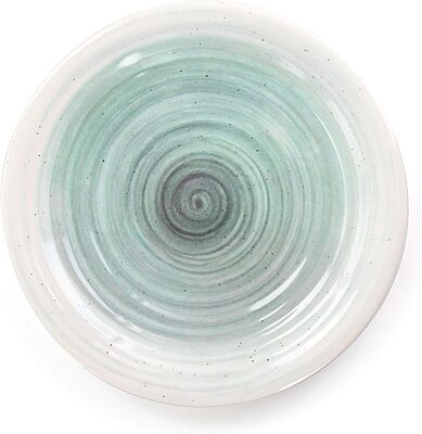 Elama 12-Piece Lightweight Melamine Dinnerware Set