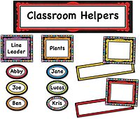 Carson-Dellosa Colorful Chalkboard Classroom Management Mini Bulletin Board Set, Multicolor, Grades Pre-K - 5