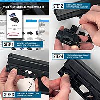 Nightstick TCM-10 Compact Weapon-Mounted Handgun Light