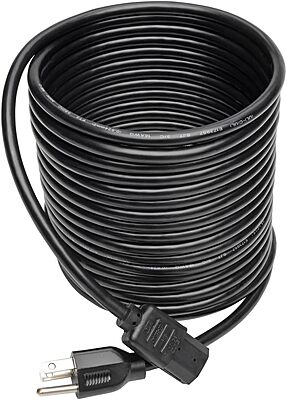 TRIPP LITE Computer Power Cord NEMA 5-15P to IEC-320-C13