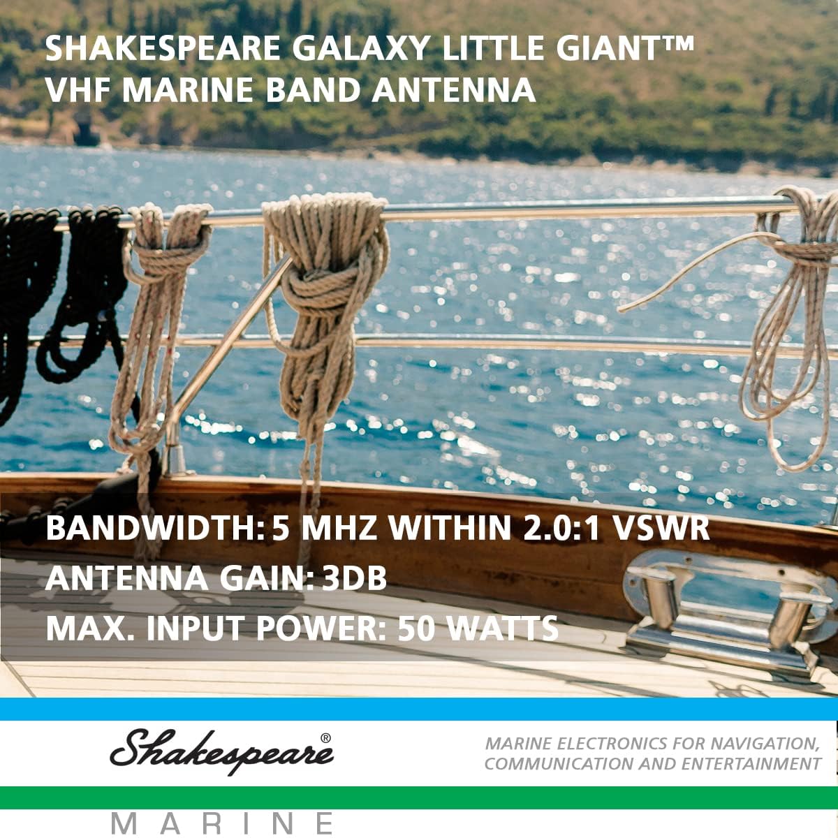 Shakespeare 5400-XT Galaxy 4' VHF Antenna - 3dB Gain