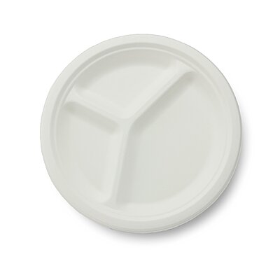 STALKMARKET 100% Compostable Natural Plant Fiber Plates