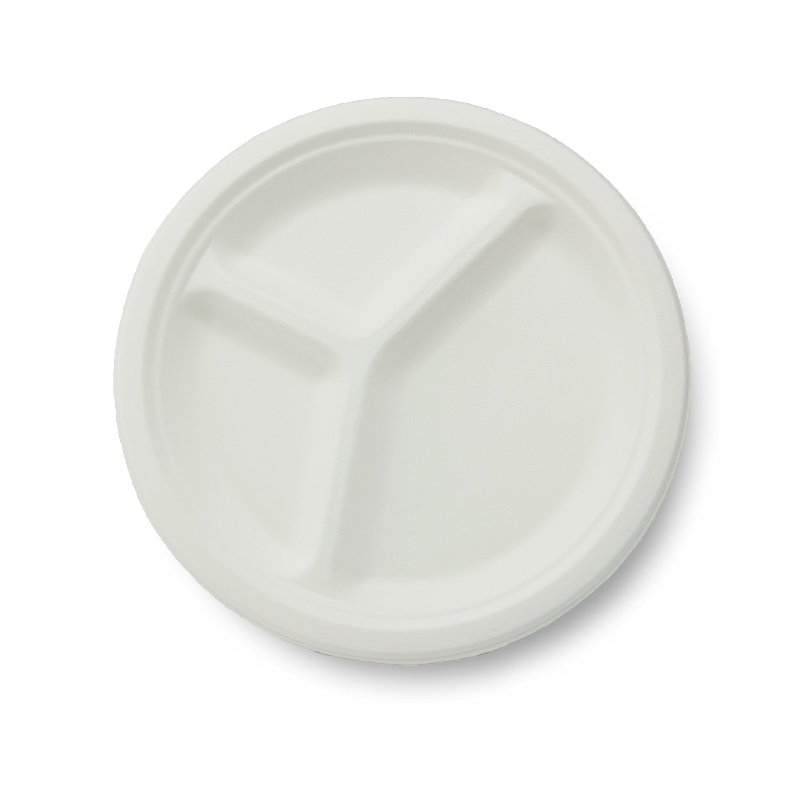 STALKMARKET 100% Compostable Natural Plant Fiber Plates