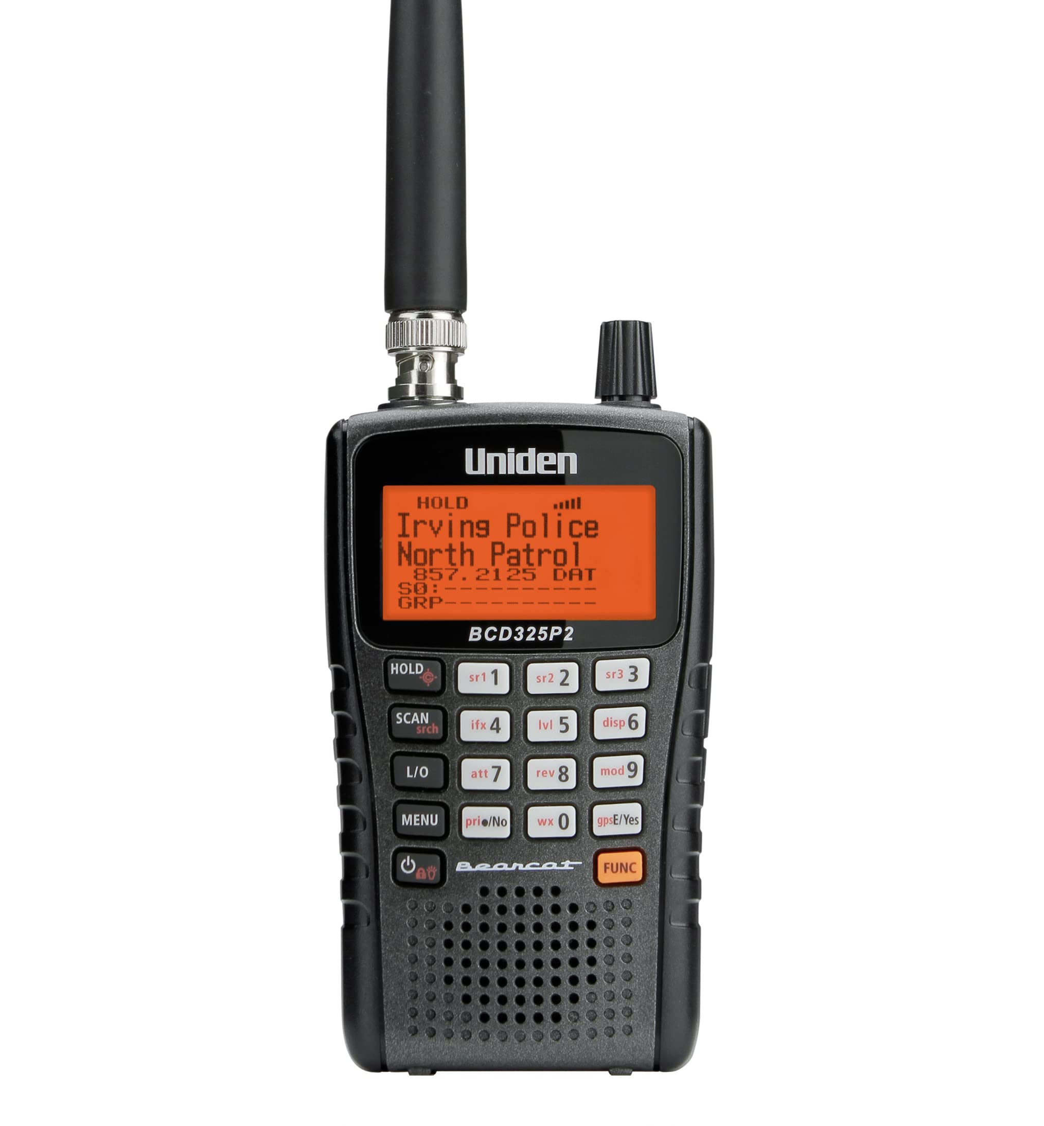 Uniden BCD325P2 Handheld TrunkTracker V Scanner. 25,000 Dynamically Allocated Channels. Close Call RF Capture Technology