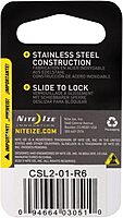 Nite Ize SlideLock Stainless Steel Carabiner Key Holder