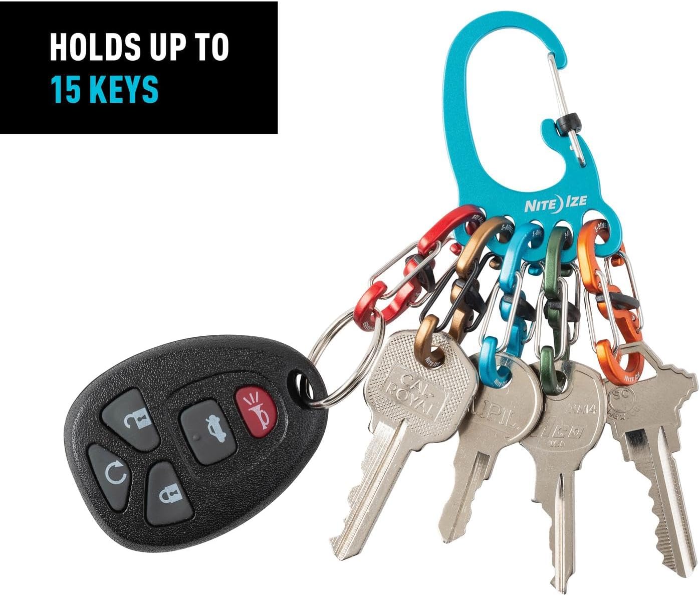 NITE IZE BigFoot KeyRack Aluminum Key Holder