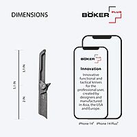 BÖKER PLUS Fragment Mini EDC Keychain Folding Knife