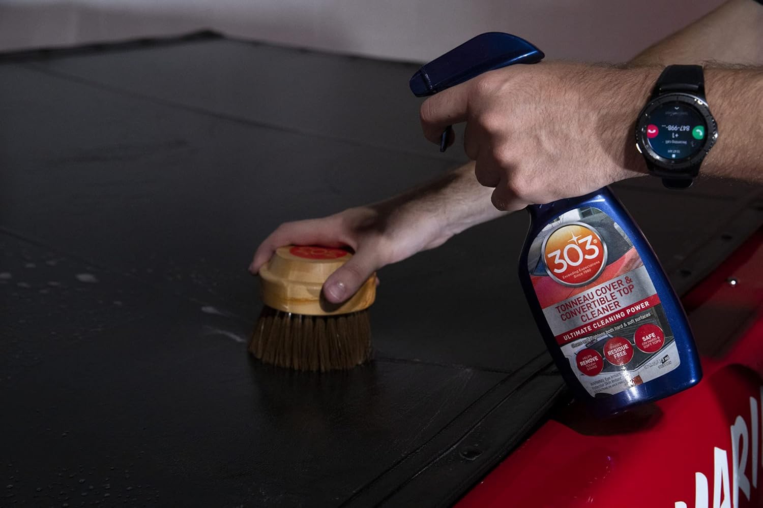 303 Products 30571CSR Tonneau Cover and Convertible Top Cleaner - Vinyl and Fabric Top Cleaner - Ultimate Cleaning Power