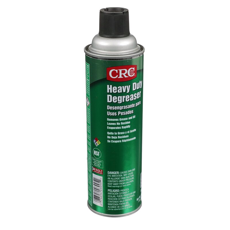 CRC Heavy Duty Degreaser, 19 oz Aerosol Can, Clear Aerosol 1 Count (Pack of 1) 1 Pack