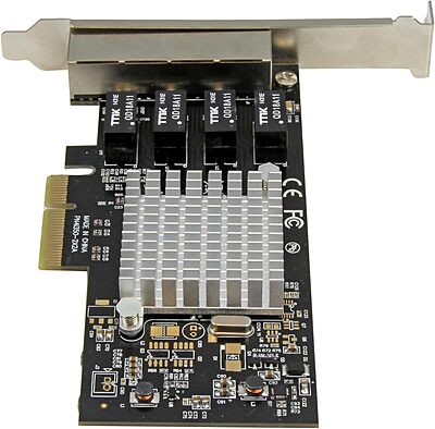 StarTech.com PCIe Gigabit Ethernet Network Card - Intel Chipset