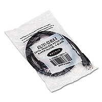 Belkin Cat5e 10/100 Base-T Patch Cable, Snagless, 3ft, Black
