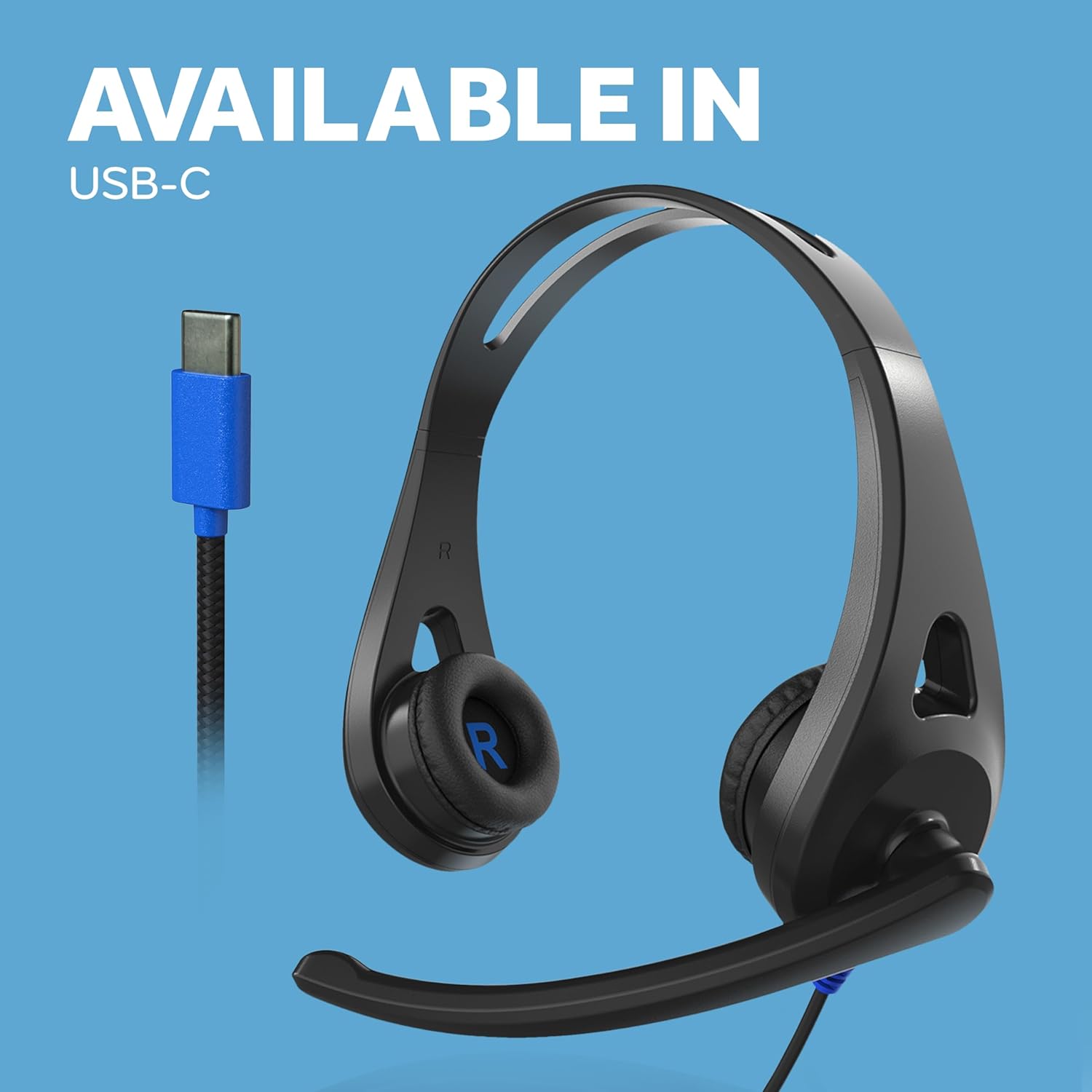 ThinkWrite Technologies TWT Audio Ergo Premium On-Ear Wired Headset