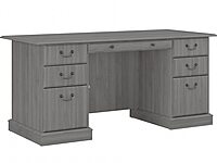 Bush Furniture Saratoga 66in Executive Desk with Drawers