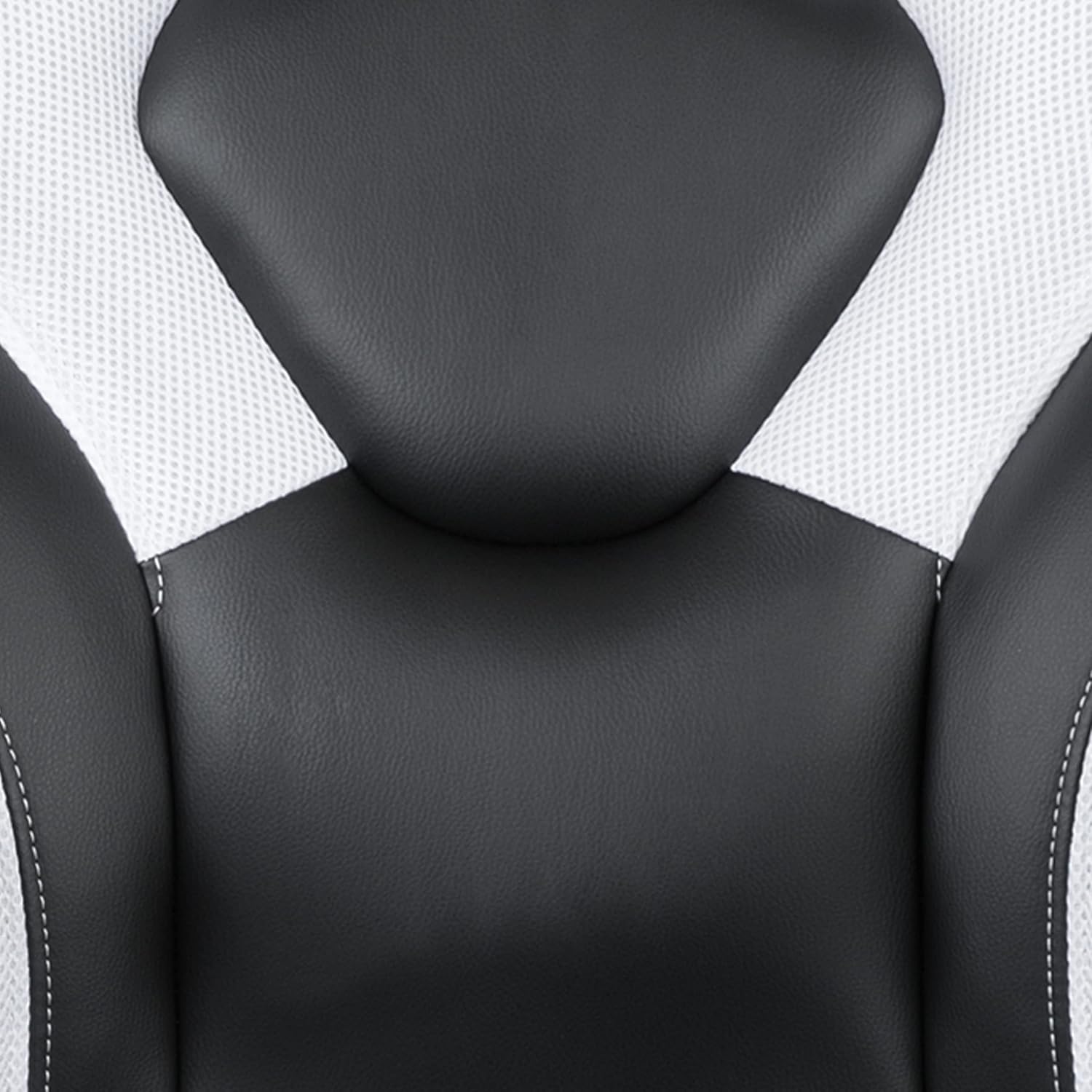 Flash Furniture X10 High-Back LeatherSoft Racing Style Gaming Chair with Flip-Up Arms