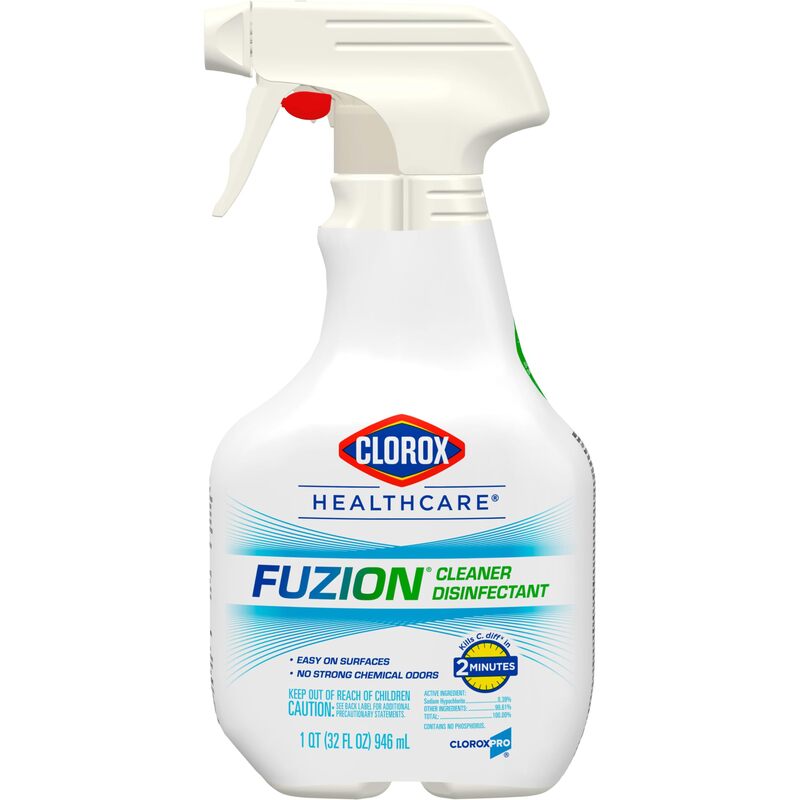 Clorox Healthcare Fuzion Cleaner Disinfectant Spray, 32 Fl Oz