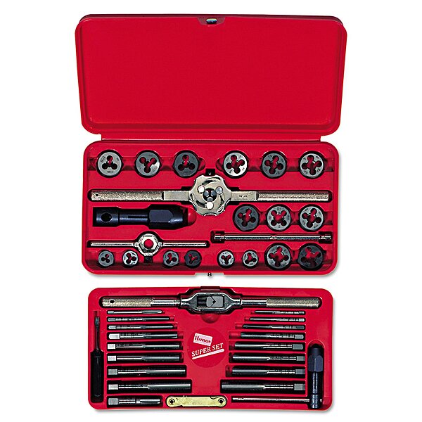 IRWIN Tap And Die Set, Metric, 41-Piece (26317) Metric Tap