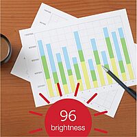 Office Depot Multi-Use Printer & Copy Paper, 10 Reams, White, Letter (8.5in x 11in), 5000 Sheets Per Case, 20 Lb, 96 Brightness